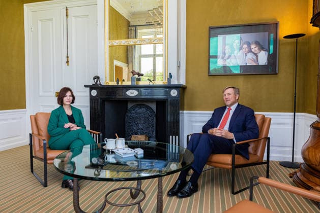 Royals, Niederlande, König Willem-Alexander Audienz in Den Haag