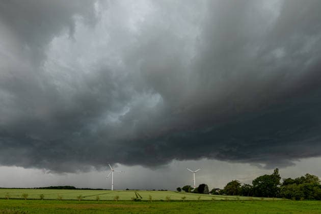 Unwetter über Deutschland, Eindrücke aus Nordrhein-Westfalen