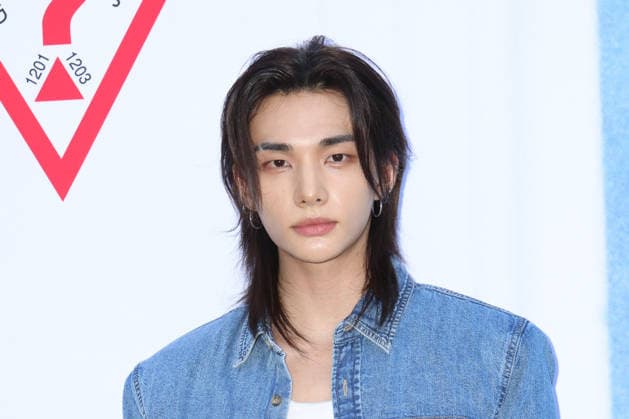 Celebrity, Photocall mit Hyunjin von den Stray Kids in West Hollywood
