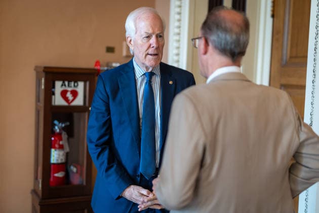 USA, Abstimmung über Reconciliation-Paket im Senat in Washington