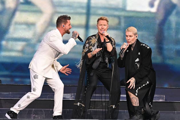 Music, Boyzone Konzert in London