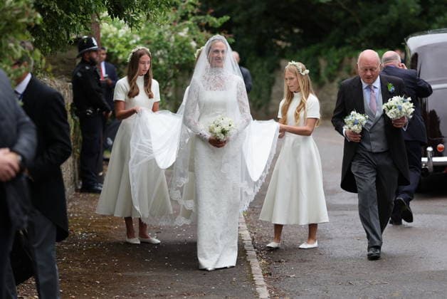 Royals, Großbritannien, Hochzeit von Peter Phillips und Harriet Sperling in Kemble