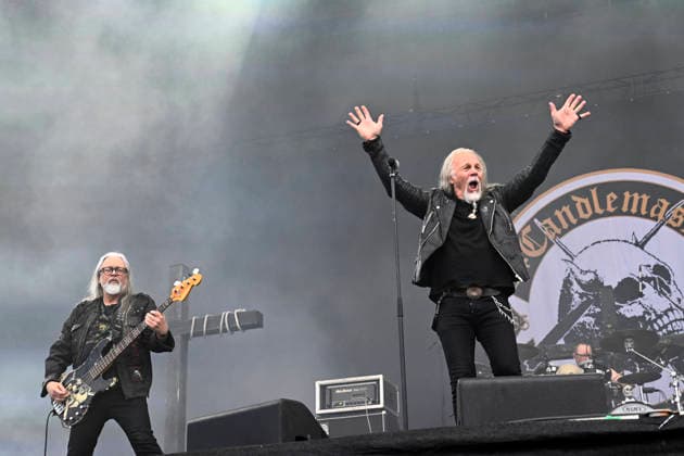 Musik, Sweden Rock Festival in Sölvesborg - Candlemass Konzert