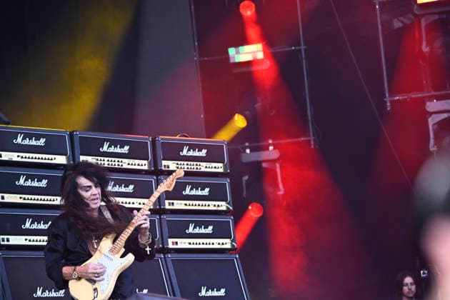 Musik, Sweden Rock Festival in Sölvesborg - Malmsteen Konzert