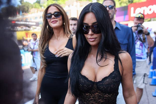 Celebrity, Kim Kardashian besucht Grand Prix von Monaco in Monte Carlo