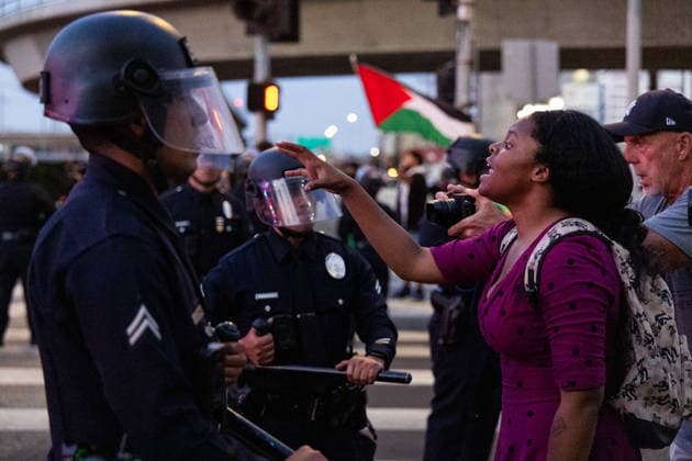 USA, Proteste gegen ICE in Los Angeles