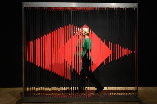 Arts, London, The Julio Le Parc Ausstellung im TATE Modern
