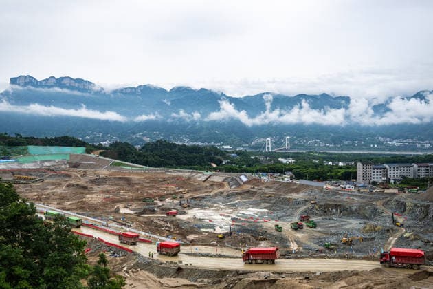 China, Baustart für neues Three-Gorges-Wasserwegprojekt in Yichang