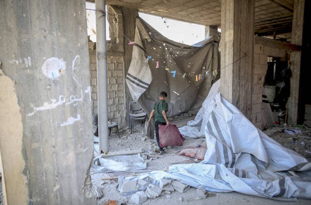 Nahostkonflikt, Gaza, Luftangriff auf Jabalia-Flüchtlingslager