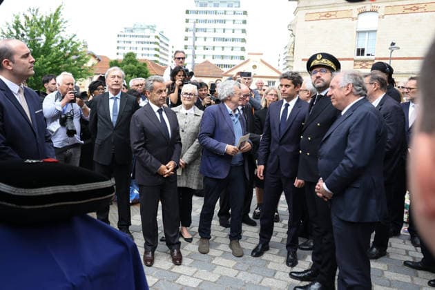 Frankreich, Beerdigung Andre Santini in Issy-les-Moulineaux