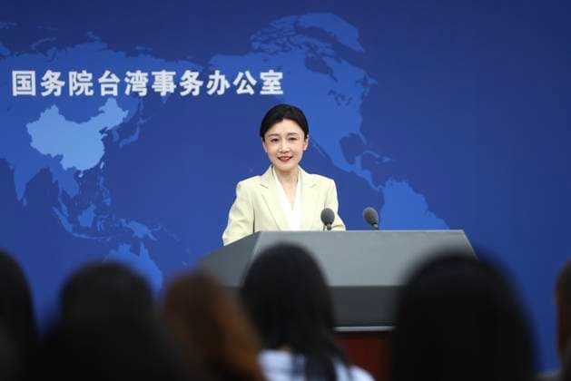 China, Zhang Han, Sprecherin ders Büros für Taiwan-Angelegenheiten, Pressekonferenz in Peking