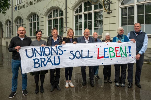 Bayern, Bürgerinitiative Rettet das Unionsbräu in München, Haidhausen