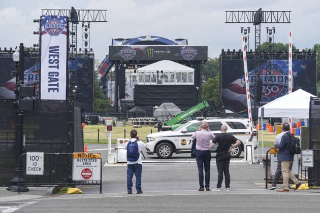 USA, UFC-Kampfarena am Weißen Haus in Washington