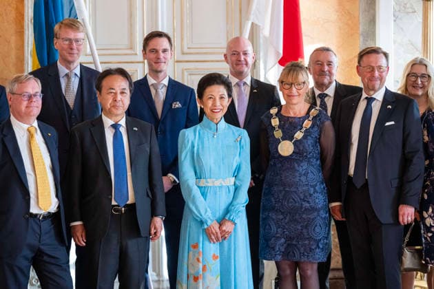 Prinzessin Hisako Takamado zu Gast in Malmö