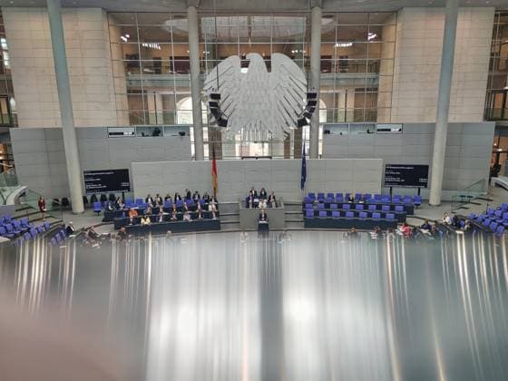 Berlin, Plenarsitzung im Bundestag