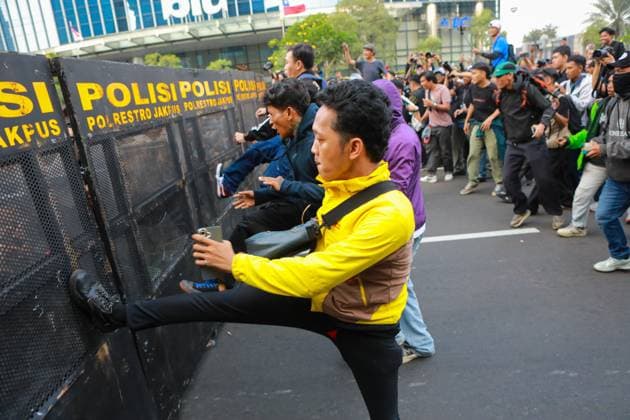 Indonesien, Ausschreitungen in Jakarta