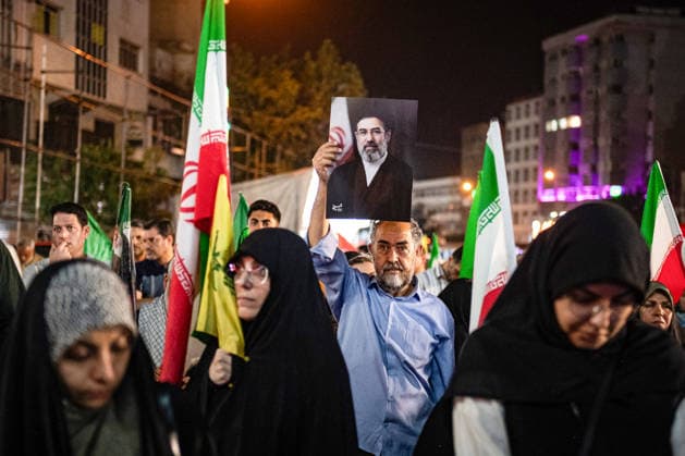 Iran, Demonstration in Teheran