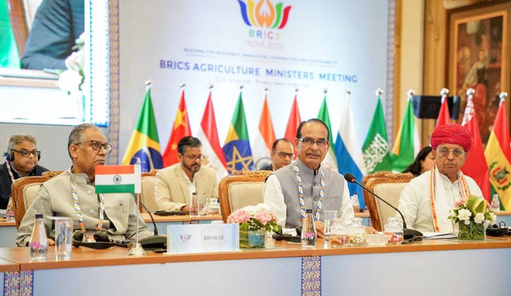 Indien, Landwirtschaftsministertreffen der BRISC Staaten in Indore