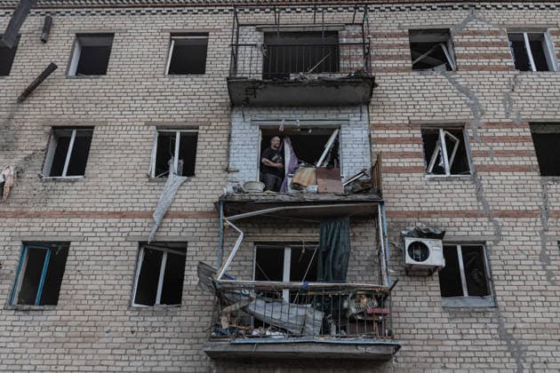 Ukraine-Krieg, Eindrücke nach russischen Angriffen auf Sloviansk