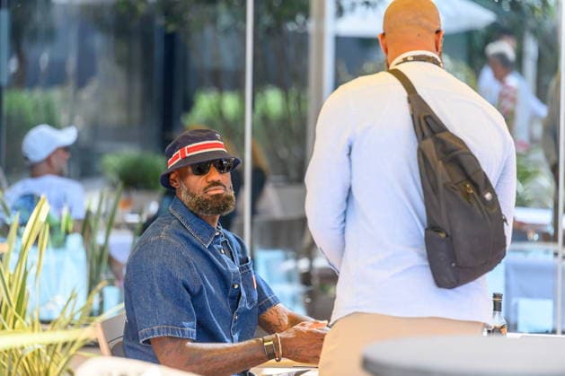 Celebrity, Lebron James unterwegs in Dubrovnik
