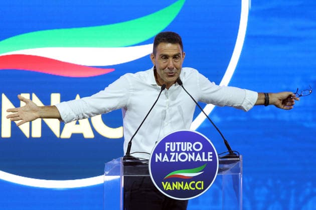 Italien, Gründungsversammlung der rechten Partei Futuro Nazionale von Roberto Vannacci in Rom