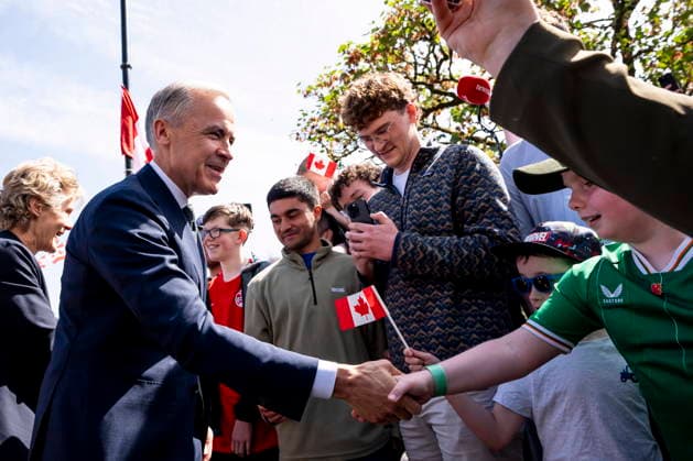 Irland, Mark Carney zu Besuch