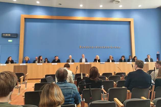 Berlin, Bundespressekonferenz: Regierungspressekonferenz