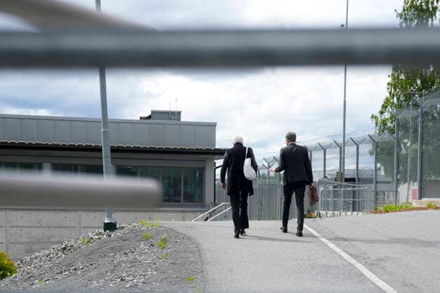 Norwegen, Anwälte von Marius Borg Hoiby nach Urteilsverkündung zu Besuch im Gefängnis in Oslo