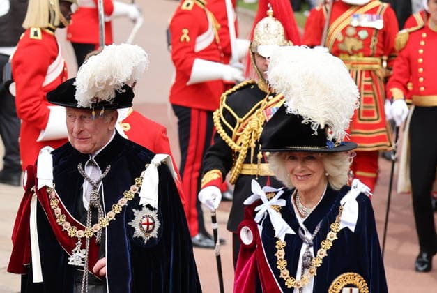 Royals, Traditioneller Garter Day auf Schloss Windsor
