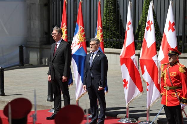 Georgien, Alexander Vucic zu Gesprächen in Tiflis