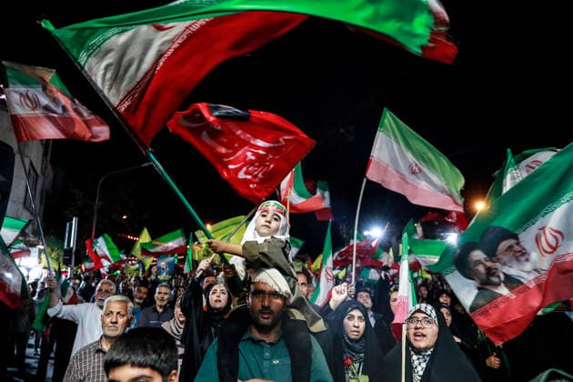 Iran, Demonstration in Teheran