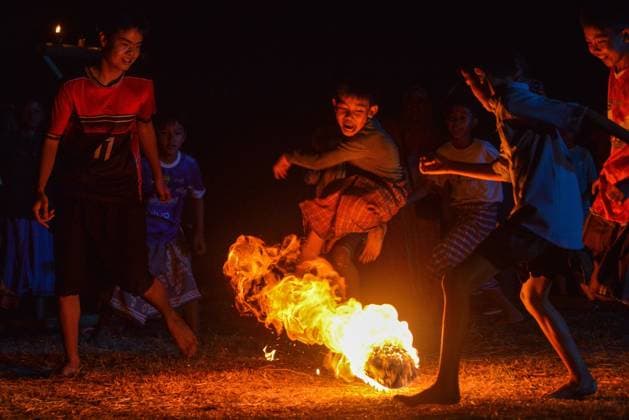 ndonesien, Feierlichkeiten zum Islamischen Neujahrsfest in Bandung