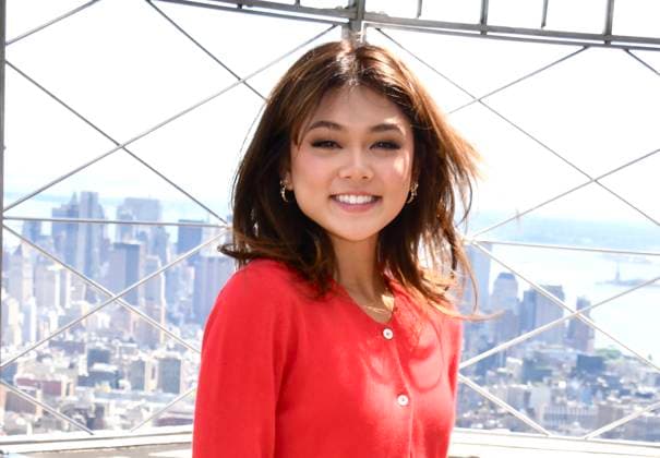 Celebrity, Momona Tamda besucht Empire State Building in New York