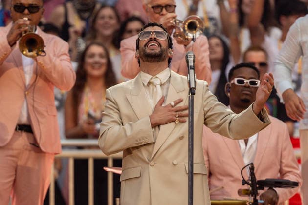 Musik, Bad Bunny Konzert in Madrid