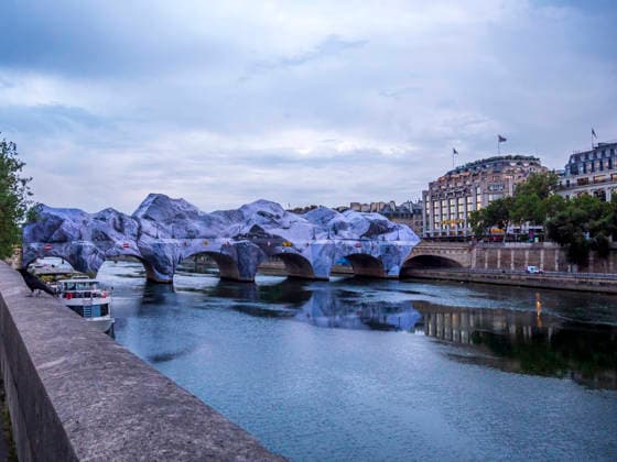 Frankreich, Installation La Caverne du Pont Neuf in Paris