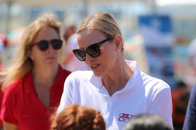 Italien, Prinzessin Charlene von Monaco bei Event der Charlene of Monaco Foundation in Viareggio