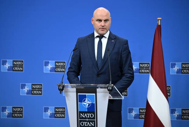 Belgien, Mark Rutte trifft Andris Kulbergs n Brüssel