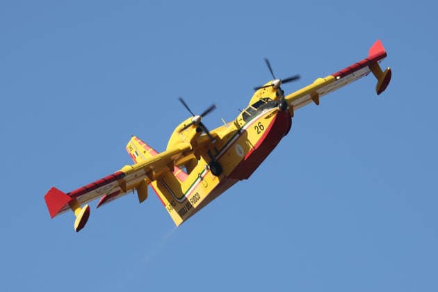 Italien, Waldbrand in Trapani