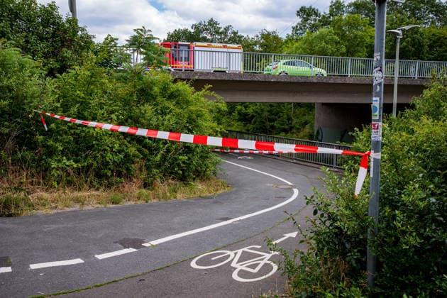 Hessen, Tödlicher Fahrradunfall in Kelsterbach