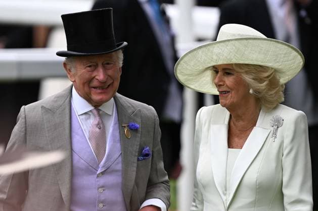 Royals, König Charles III. und Königin Camilla besuchen Royal Ascot