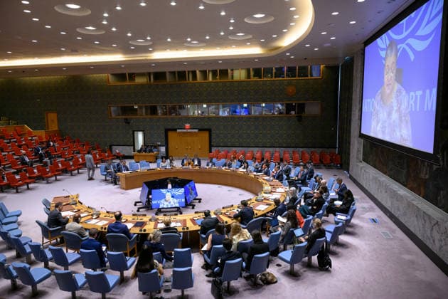 Vereinte Nationen, Sitzung des Sicherheitsrats in New York