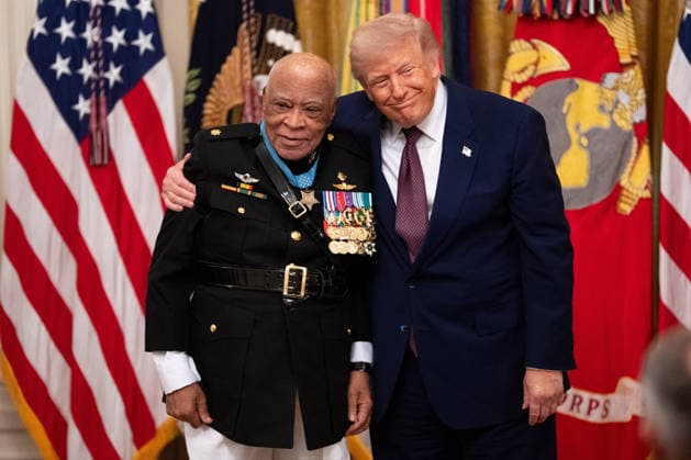 USA, Donald Trump verleiht Medal of Honor in Washington