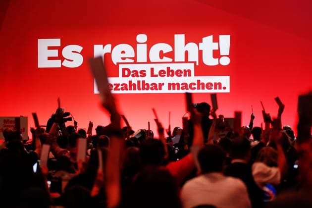 Brandenburg, Bundesparteitag Die Linke in Potsdam
