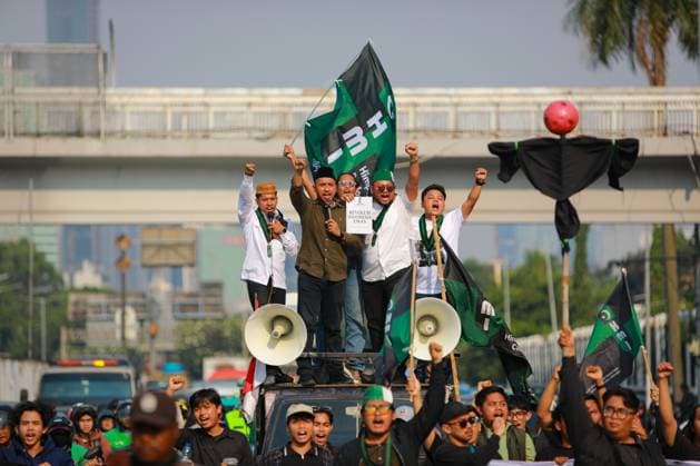 Indonesien, Studentenproteste in Jakarta