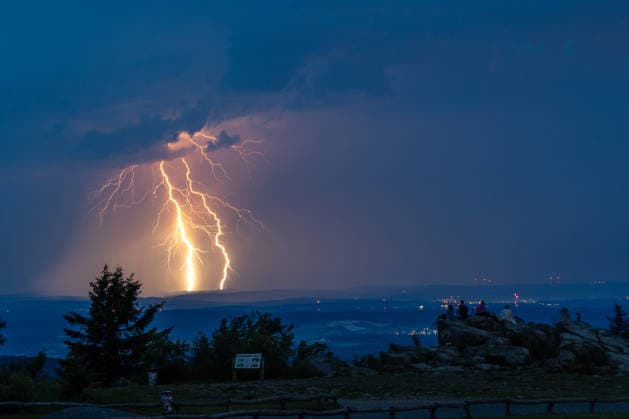 Unwetter in Hessen