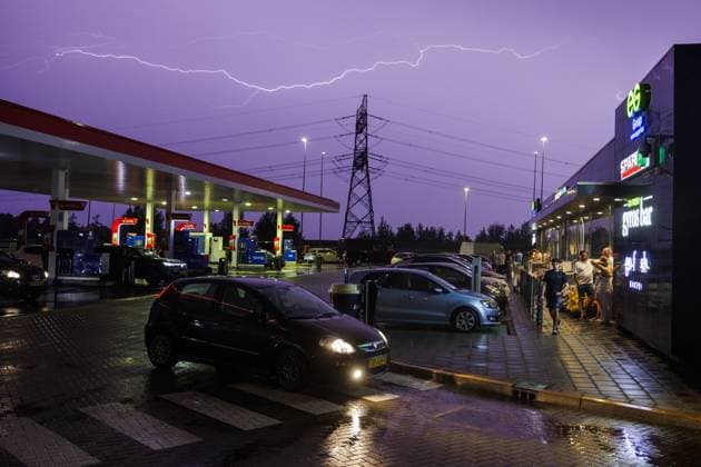 Unwetter in den Niederlanden