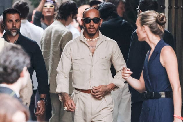 Mailand Fashion Week, Gäste der Ralph Lauren Modenschau