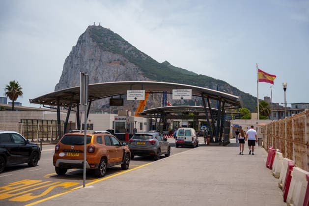 Grenzkontrollen zwischen Spanien und Gibraltar aufgehoben, Archivbilder