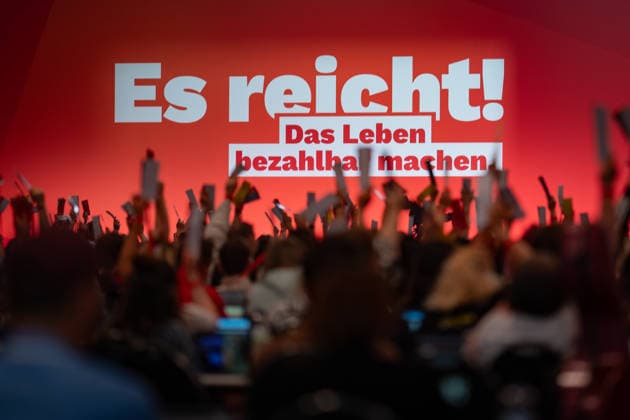 Brandenburg, Bundesparteitag Die Linke in Potsdam, Tag 2