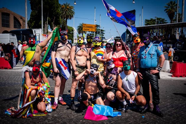 Italien, Pride-Parade in Rom